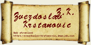Zvezdoslav Krstanović vizit kartica